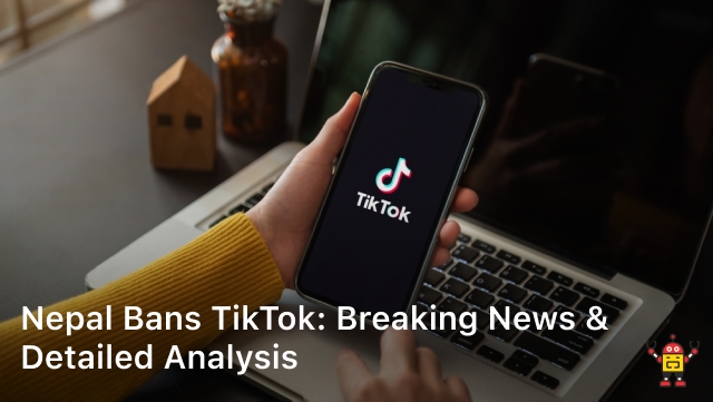Nepal Bans TikTok: Breaking News & Detailed Analysis