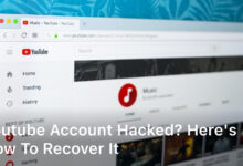 YouTube account hacked