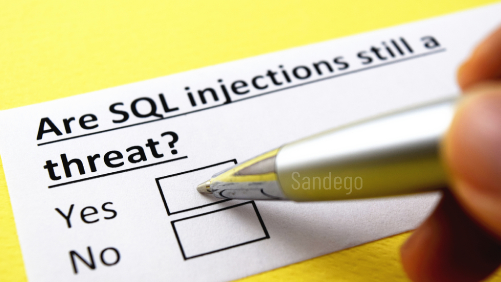 what is blind sql injection