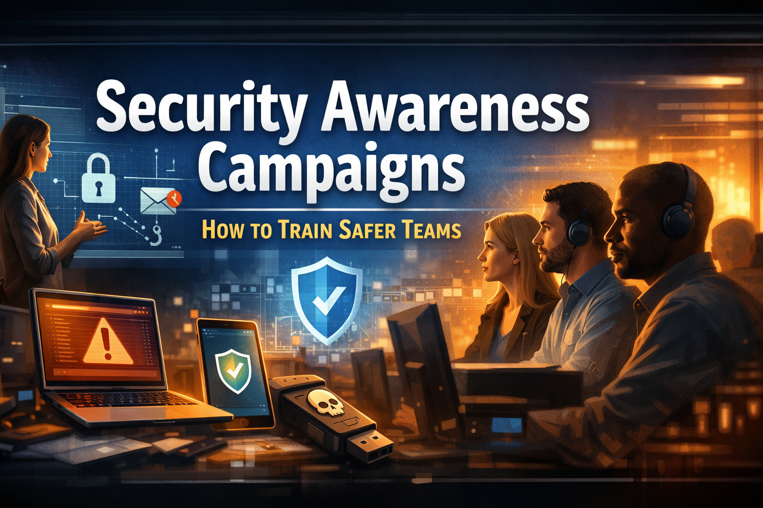 Security Awareness Campaigns: How to Train Safer Teams