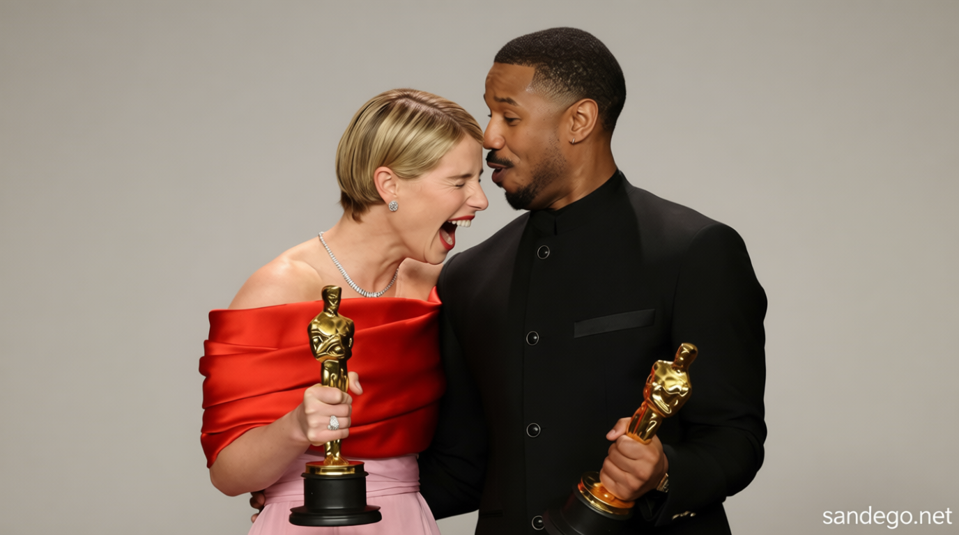 Oscars latest: One Battle After Another takes top prize as Jessie Buckley and Michael B Jordan win gongs