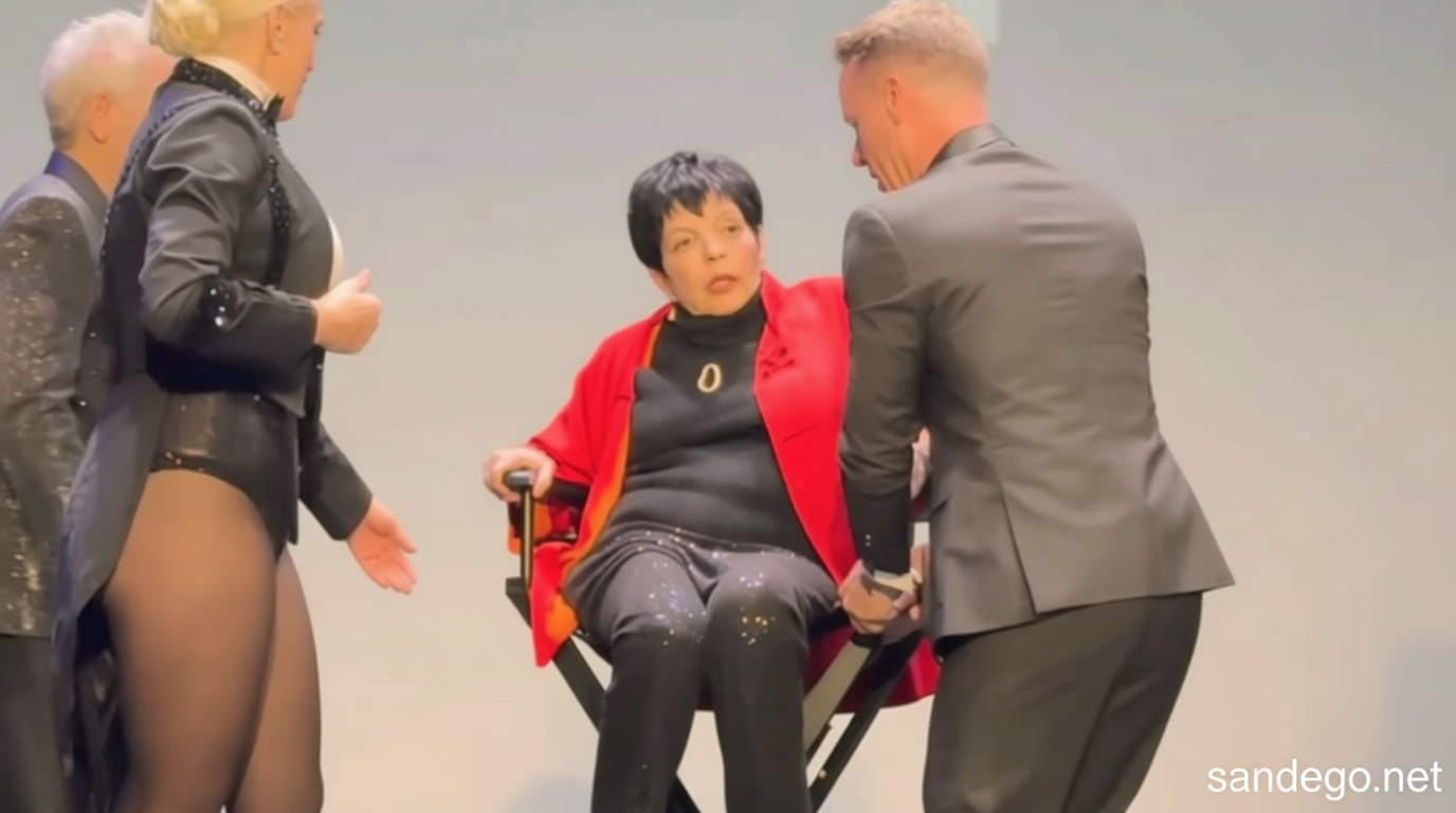 Fears for frail Liza Minnelli, 80, after confused Hollywood icon cackled, gave bizarre answers and mumbled at special birthday event celebrating her memoir
