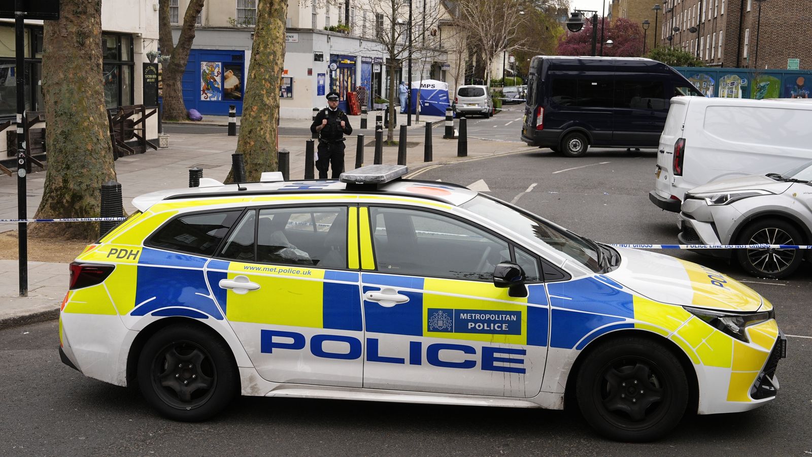 Hunt for killer after man shot dead in London