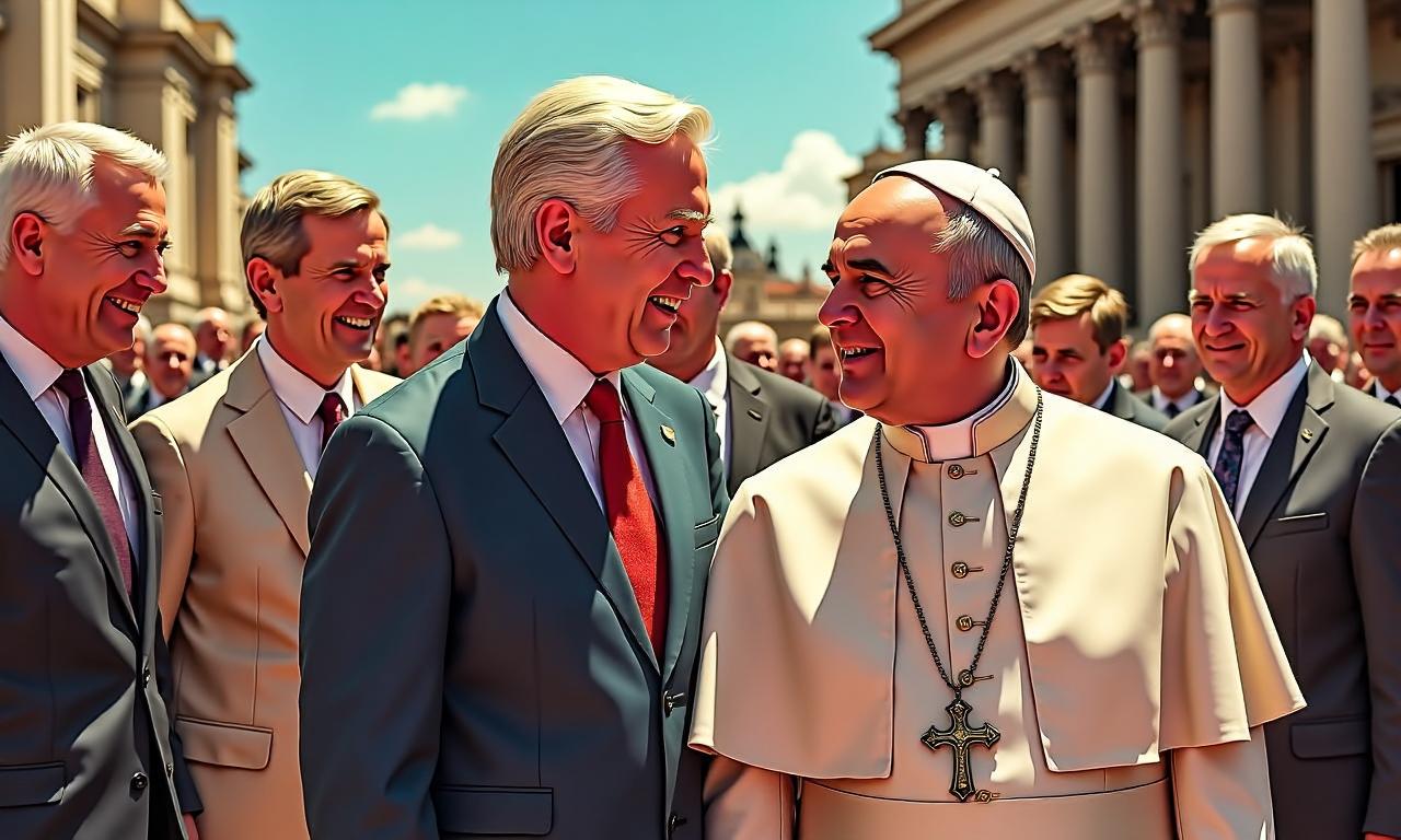 Watch: Vance heckled as he chides Pope
