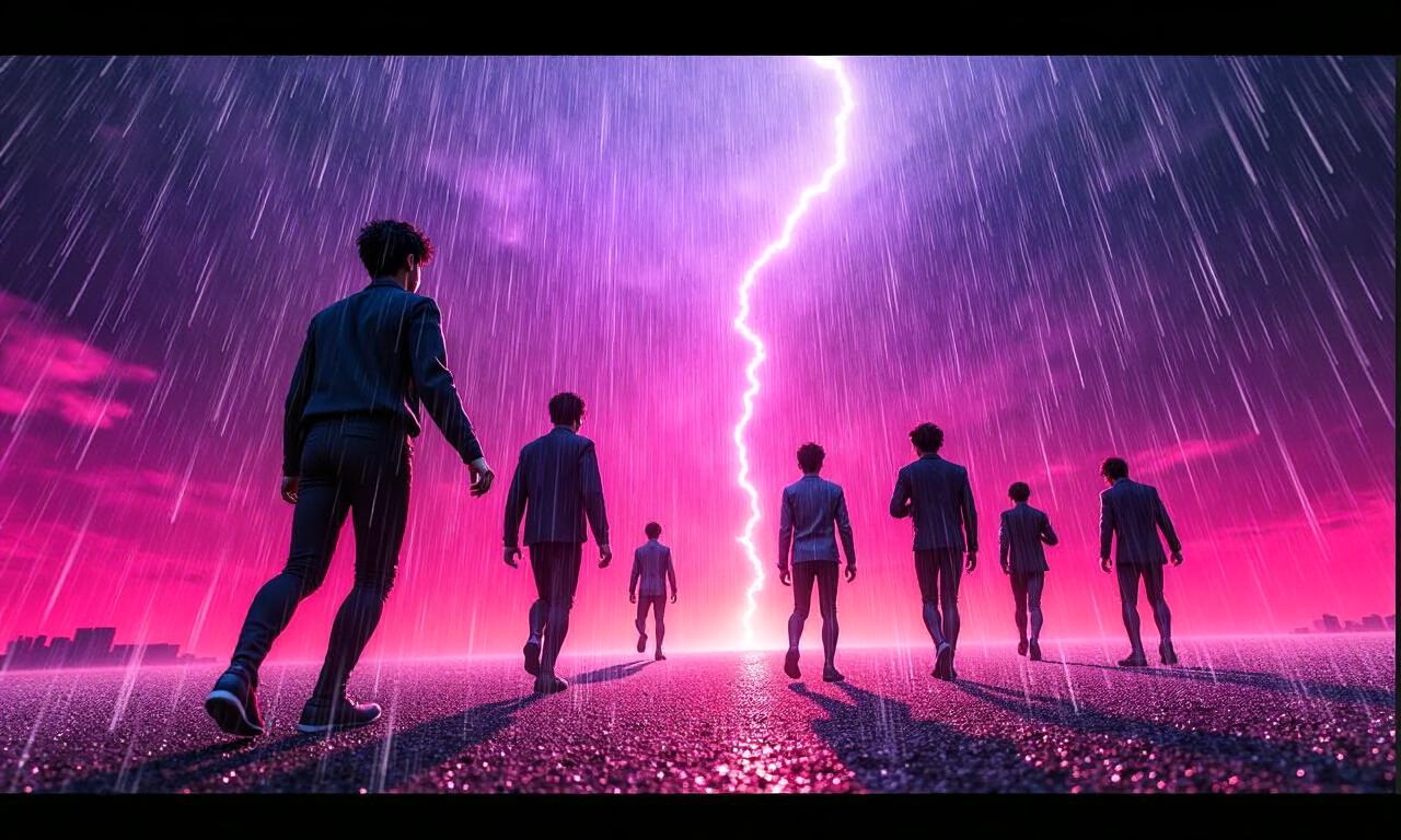 BTS battle torrential rain to kick off $1bn world tour