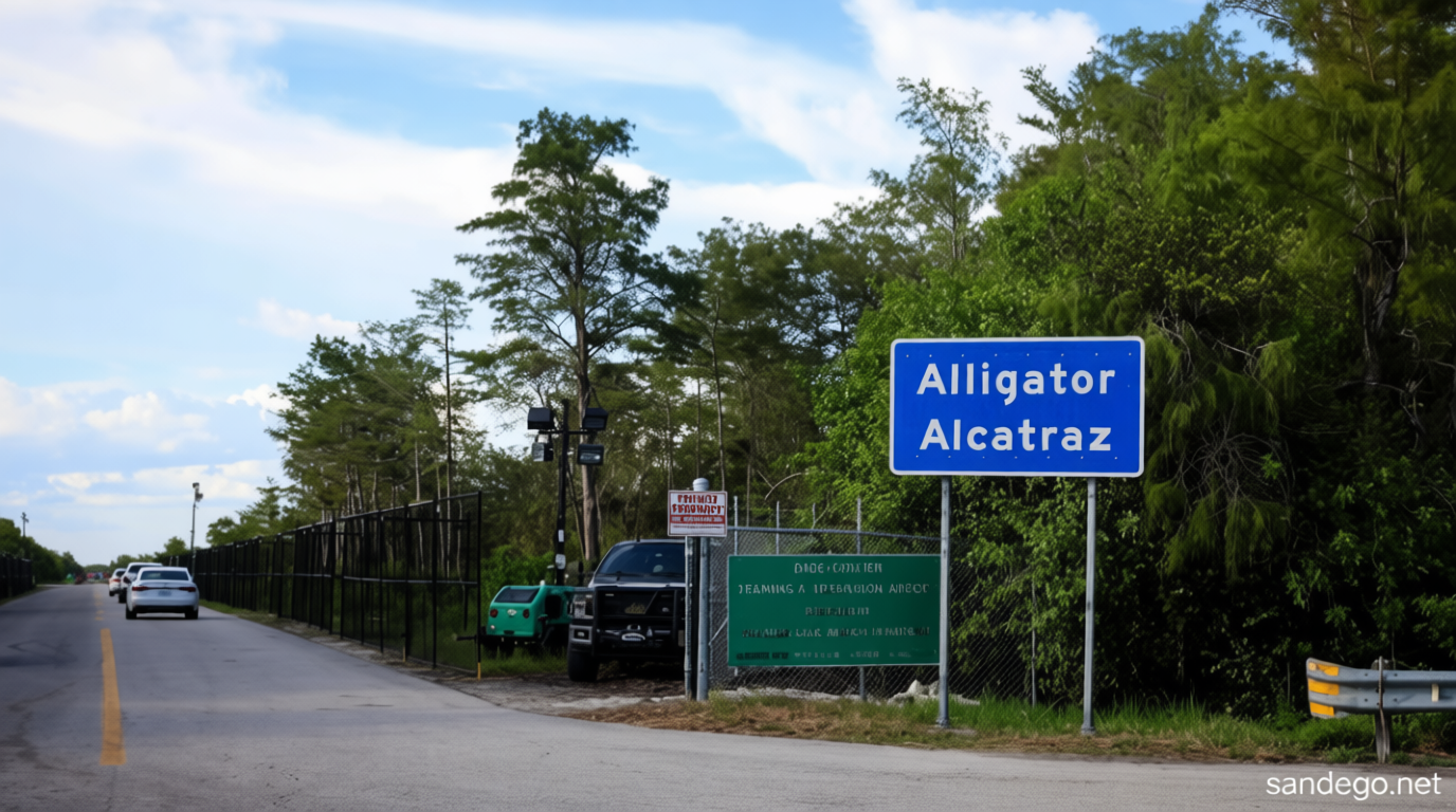 New York Times: ‘Alligator Alcatraz,’ the controversial Florida migrant detention facility, will close