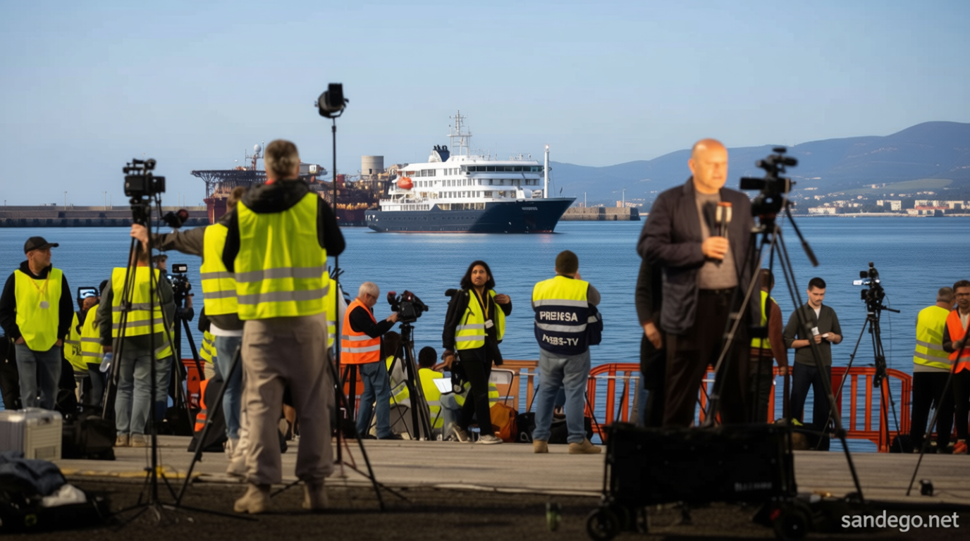 Tenerife port home to scenes of worry and relief as passengers depart hantavirus-hit ship