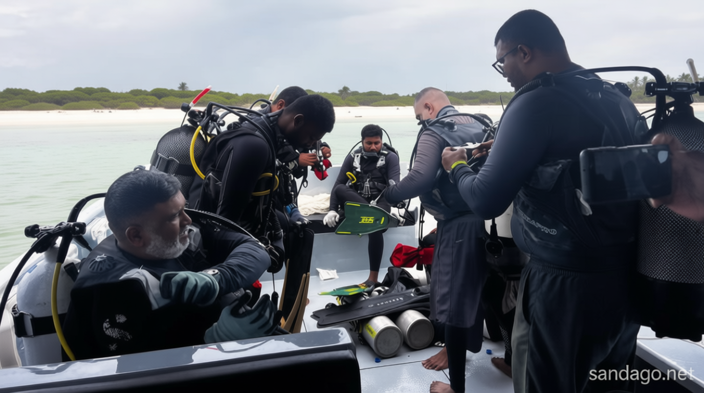 Top divers join perilous mission to recover Italian tourists’ remains from Maldives sea cave