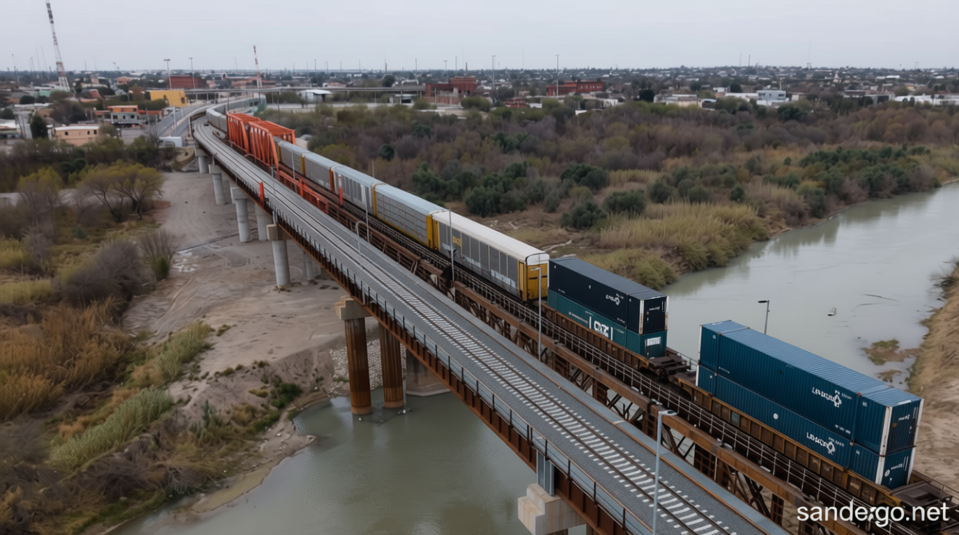 Heat stroke is suspected among 6 found dead in a shipping container at a rail yard near Texas border