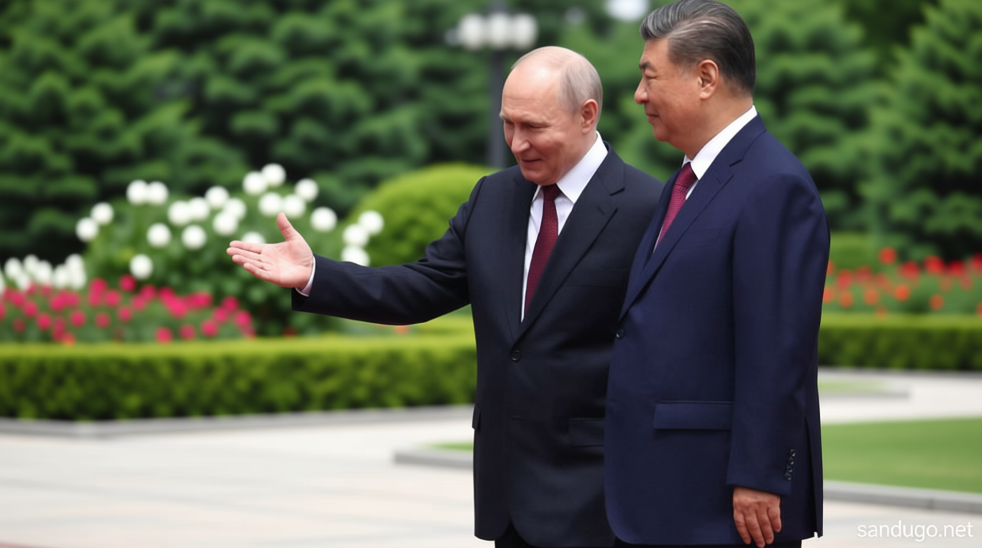 China’s Xi gives Putin a red-carpet welcome – and makes a veiled jab at the US