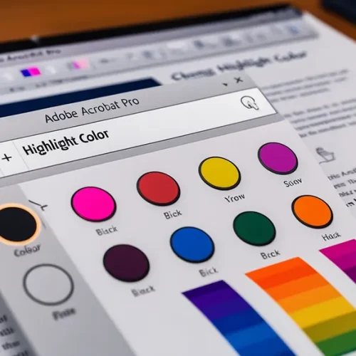 How to Change PDF Highlight Color Adobe Acrobat Pro