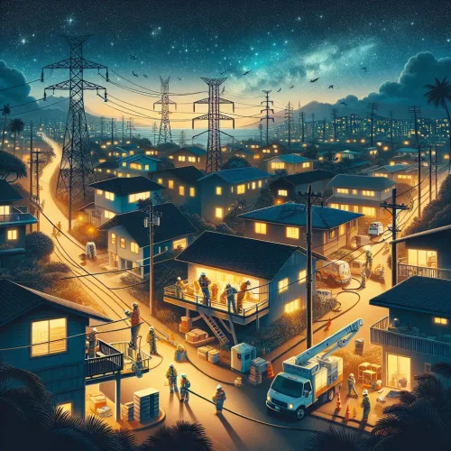 Power Restored in Waipahu After Outage Affects Thousands