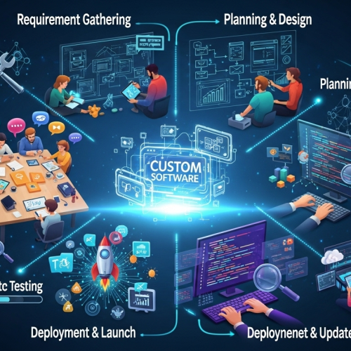 How Custom Software is Built: A Step-by-Step Guide